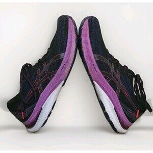 ASICS® Women's Sz 11, M 9.5 - GEL-Kayano® 29 Tech Running Shoes In Black/Purple
